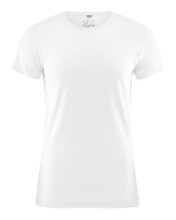 T-shirt chanvre coton bio blanc