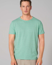 T-shirt écologique homme chanvre coton bio vert