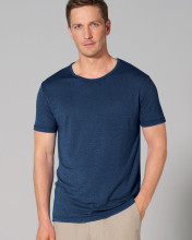 T-shirt écologique fluide homme bleu marine