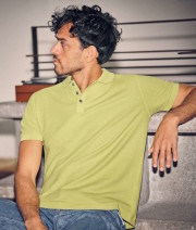 Polo chanvre coton bio hempage couleur vert clair