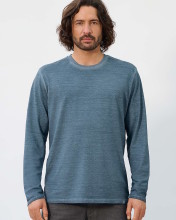 T-shirt manches longues homme en chanvre et coton biologique
