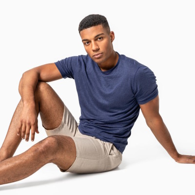 T-shirt lin naturel homme