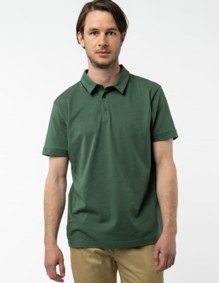 Polo homme en coton bio équitable gots