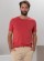 T-shirt coton bio homme rouge
