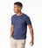 T-shirt homme en lin naturel bleu marine