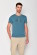 T-shirt imprimé vélo couleur bleu pour homme