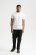 T-shirt blanc en coton biologique