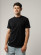 T-shirt coton bio noir pour homme