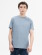 T-shirt bleu clair coton bio homme