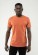 t-shirt orange pour homme en coton biologique fairtrade