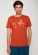 T-shirt imprimé original pour homme coton bio gots