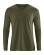 T-shirt chanvre homme manches longues couleur marron