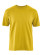 T-shirt chanvre coton bio jaune pour homme