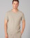 T-shirt écologique beige chanvre coton bio