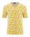 T-shirt chanvre coton bio jaune pour homme