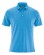 Polo chanvre coton bio bleu vif