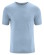 T-shirt homme en chanvre et coton bio bleu clair