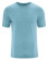 T-shirt chanvre coton bio slim couleurt bleu pour homme
