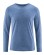 T-shirt chanvre coton bio laine hempage bleu