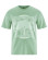 T-shirt chanvre coton bio vert pour homme