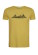 T-shirt coton bio jaune pour homme