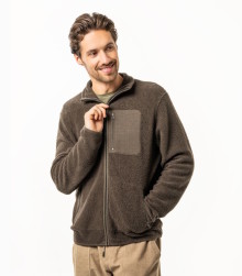 Veste marron living crafts