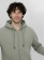 Veste à capuche en coton biologique pour homme