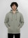 Veste à capuche en coton biologique pour homme