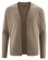 Gilet chanvre coton bio homme couleur marron