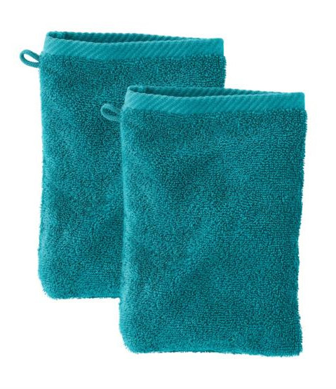 Gants toilette - coton bio équitable - 450g/m²