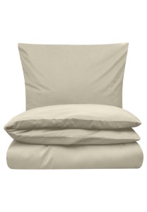 Set housse de couette percale coton bio 1 personne