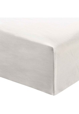 Drap housse en percale de coton biologique