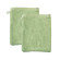 gant toilette coton bio vert