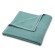 Serviette de bain bleu vert en coton biologique Living Crafts