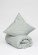 Housse de couette flanelle de coton biologique tons verts